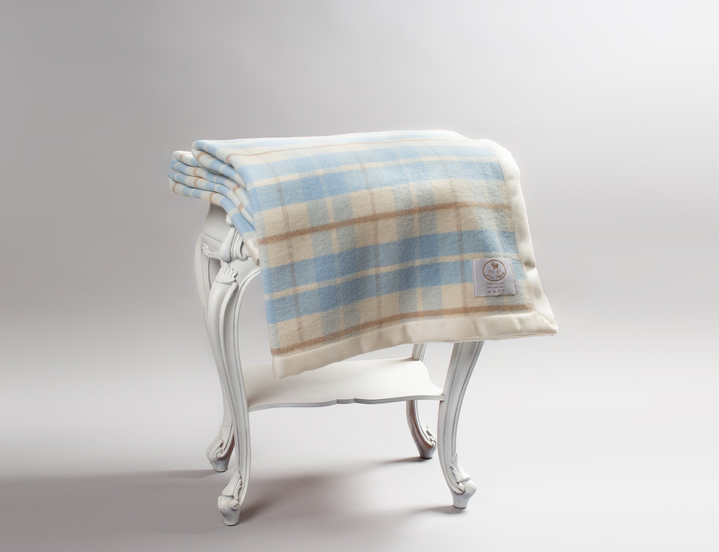 Plaid in Cashmere e Lana