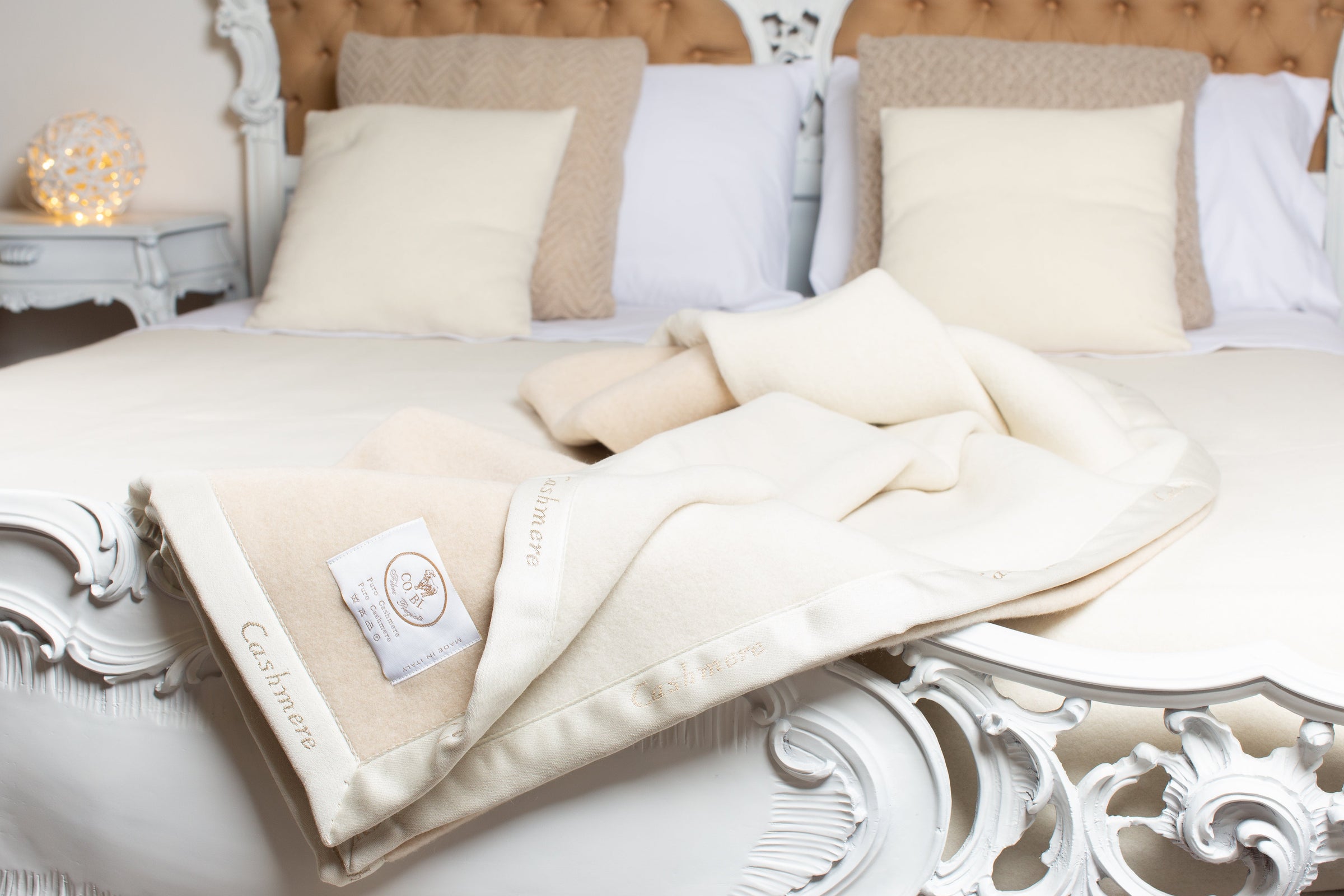 Coperte in Cashmere e Lana