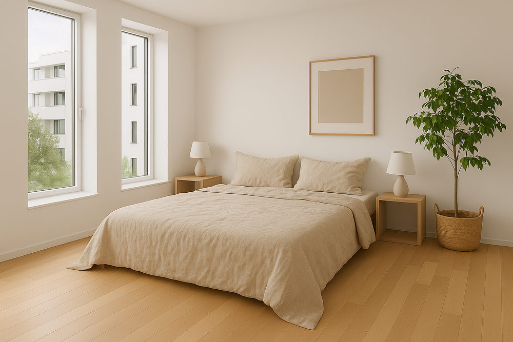 Completo Lenzuola Matrimoniale Lino stropicciato Hipster 250x300 / Beige - 350 € CoBi Cashmere