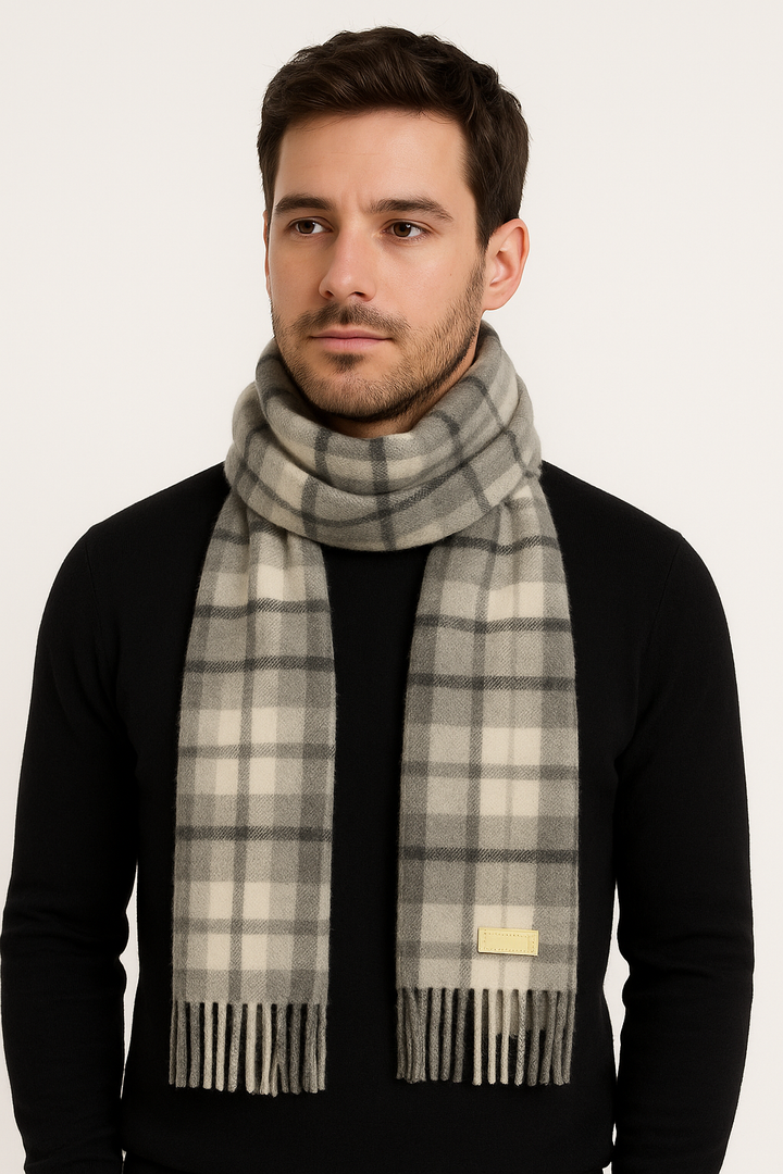 sciarpa scozzese da uomo