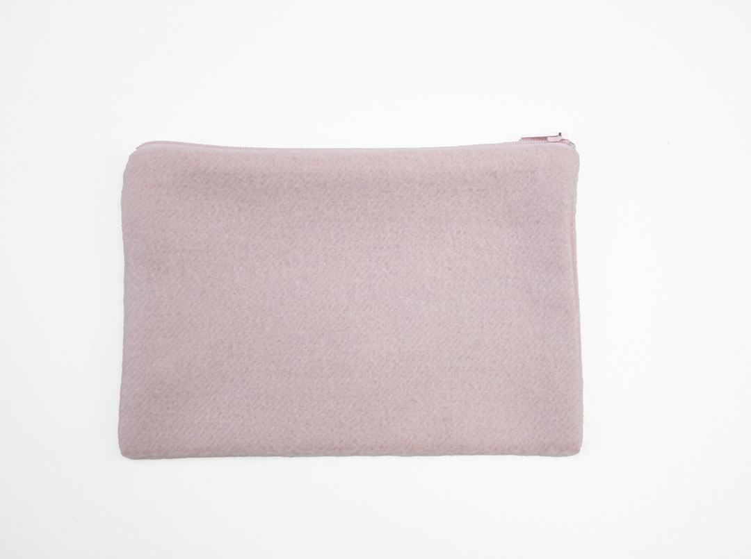 Pochette - Astuccio Extralarge in Puro Cashmere colore Rosa / 30x20 - astuccio - 49 € CoBi