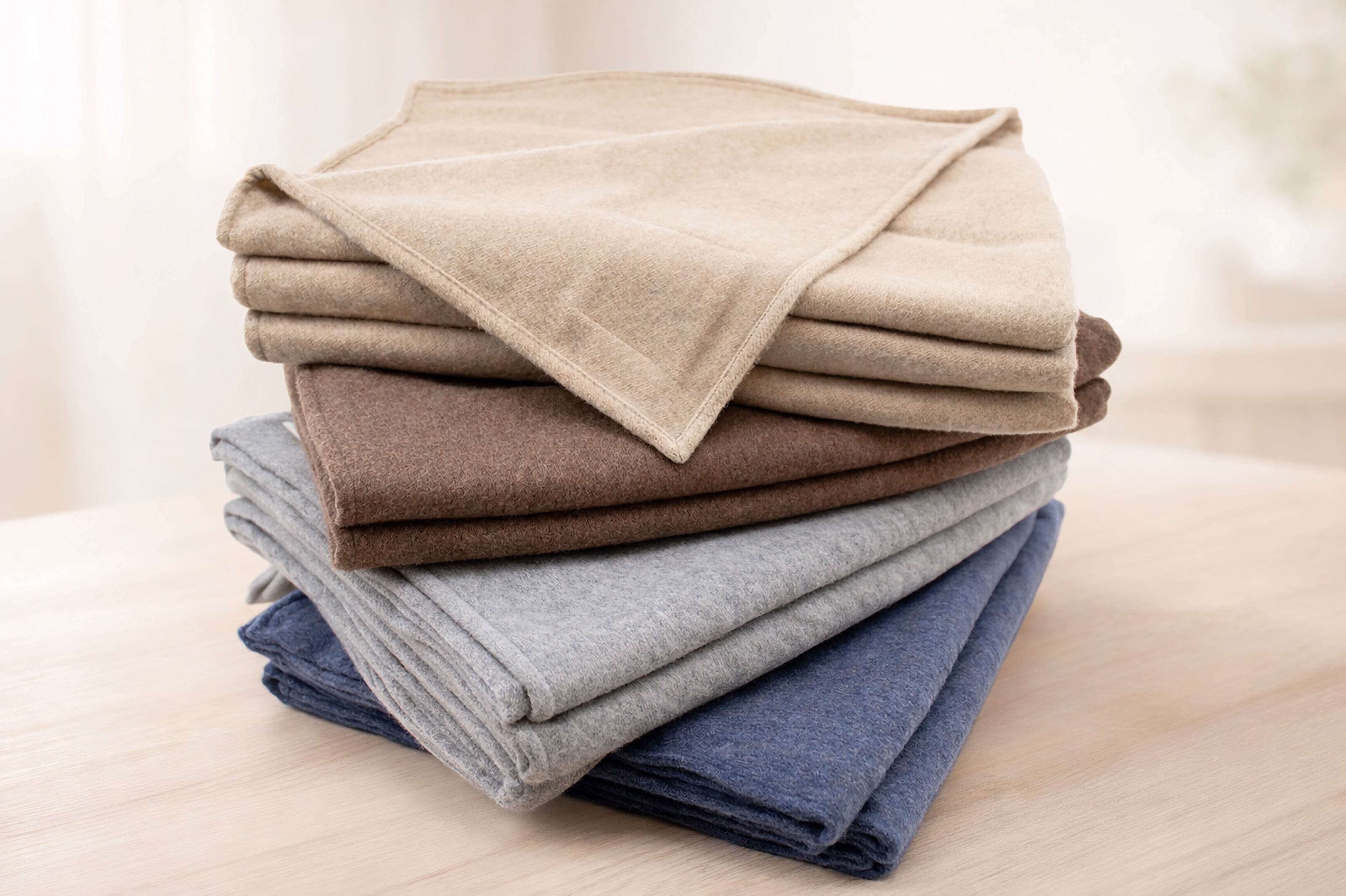 Coperta VELLA Cotone 220 x 240 cm Marrone