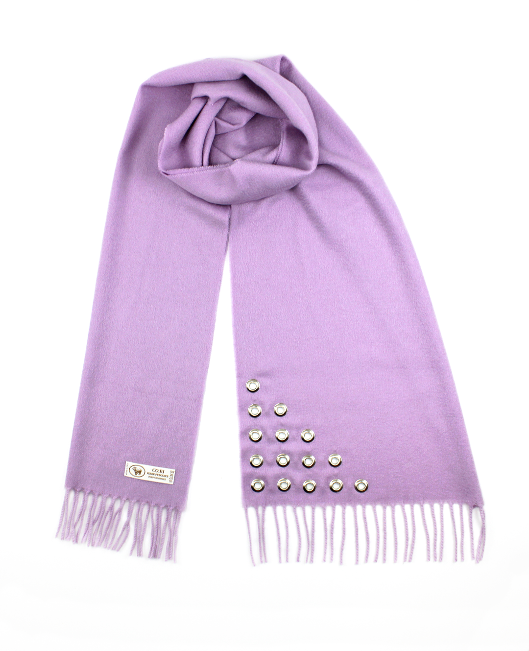Sciarpa ABBIE Puro Cashmere Lilla / 35x180 - Ciclamino - CO.BI luce viola frangiato sciarpa argentato 108,50 €