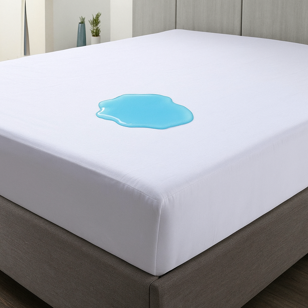 COPRIMATERASSO IMPERMEABILE SANITARIO PER LETTO SINGOLO