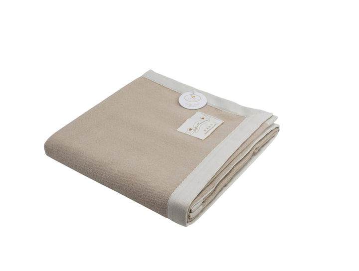 Coperta per neonato colore beige
