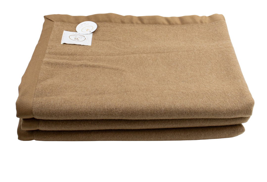 Coperta ANDREA Misto Cammello