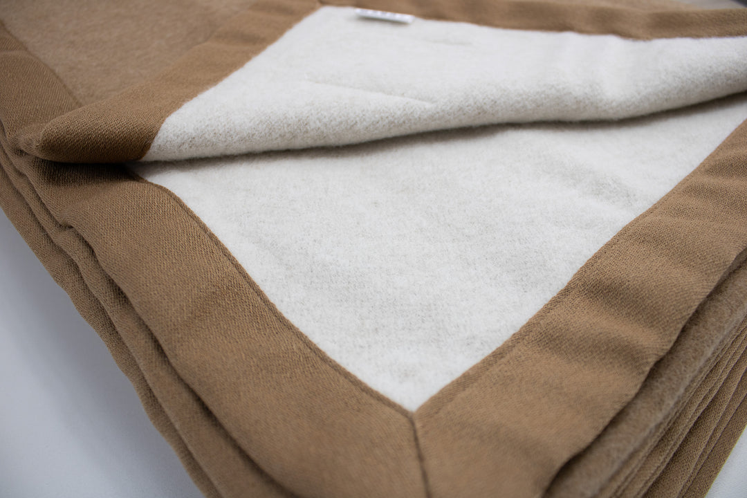 Coperta ANDREA Misto Cammello
