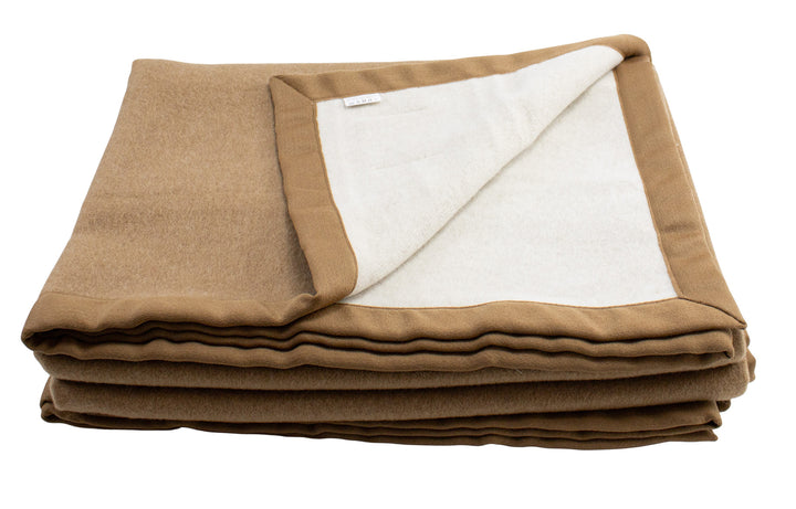 Coperta ANDREA Misto Cammello