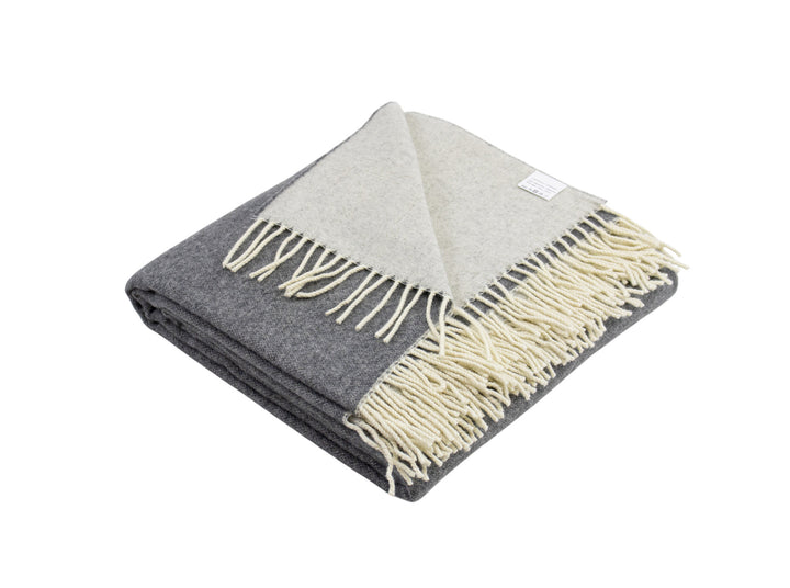 Throw ARTURO Double Face Cashmere and Wool
