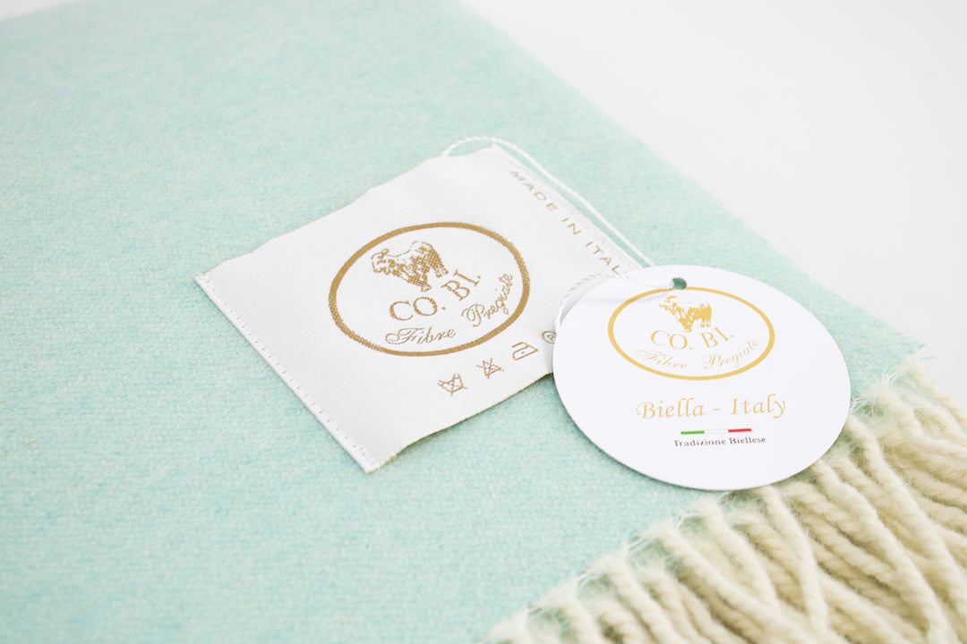Throw ARTURO Double Face Cashmere and Wool