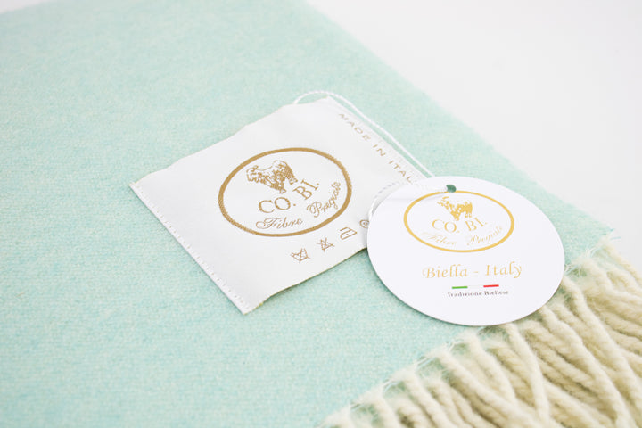 Throw ARTURO Double Face Cashmere and Wool