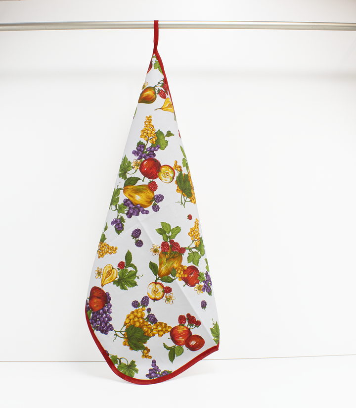 Set 3 pezzi Asciugapiatti Canovaccio per Cucina in Cotone CHERRY