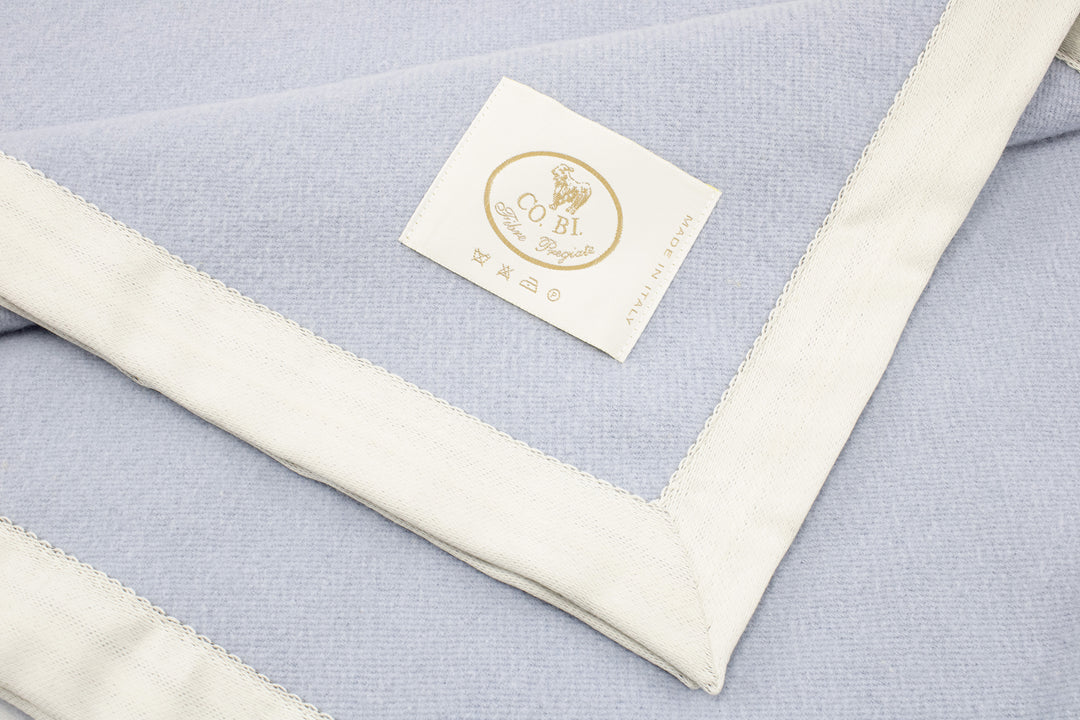 Coperta per neonato azzurro