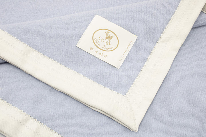 Coperta per neonato azzurro