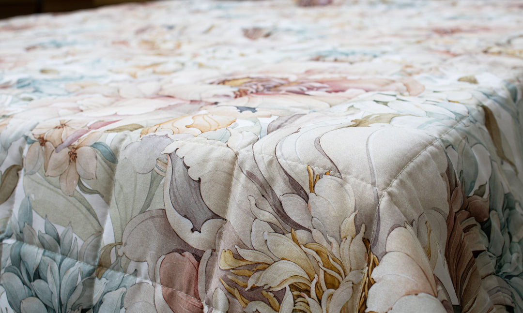 Four Seasons Quilt with Flowers BARBARA
