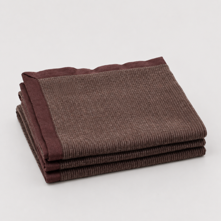 Coperta TINA Cashmere e Lana Lavorazione melange