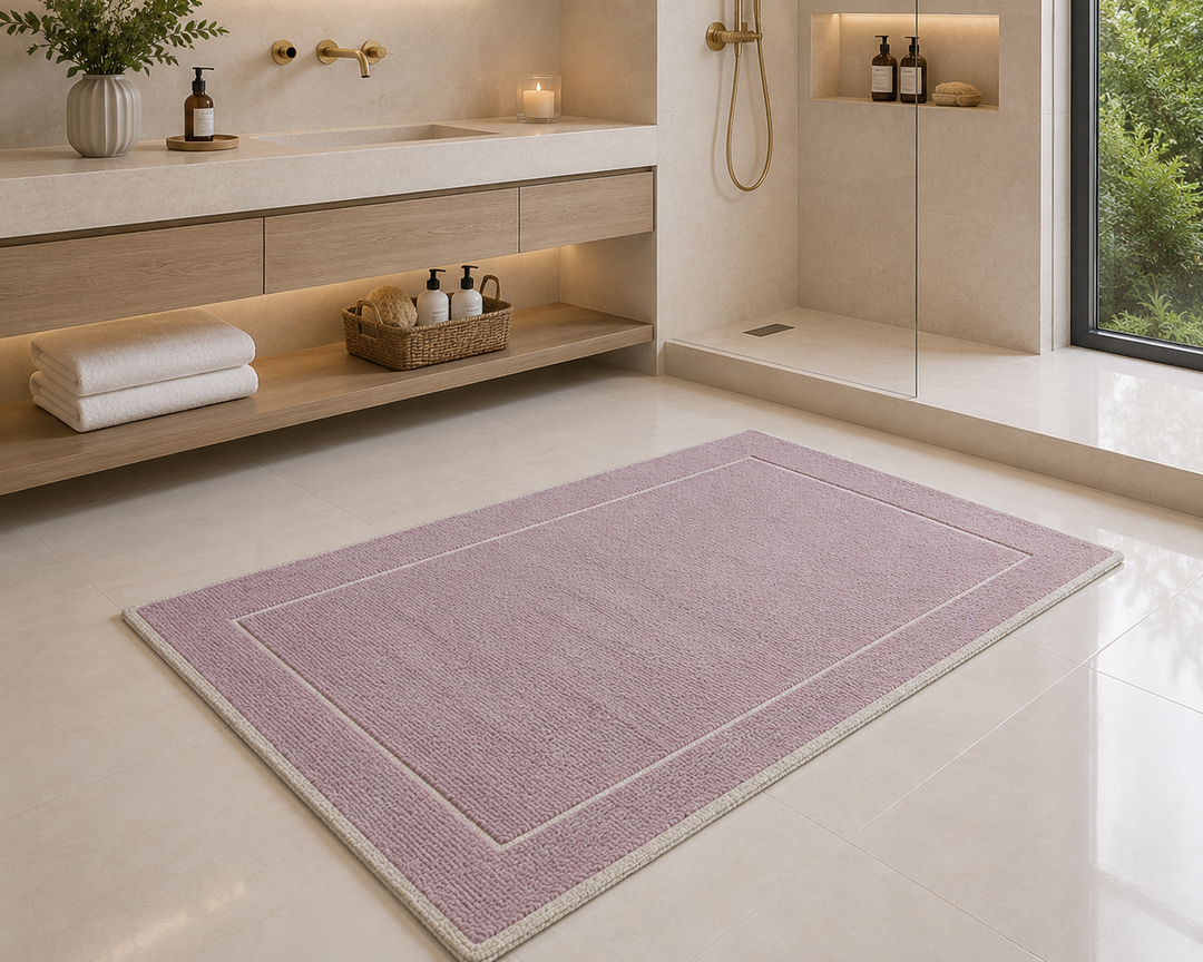 Cotton Bath Mat available different colors FANTASY 
