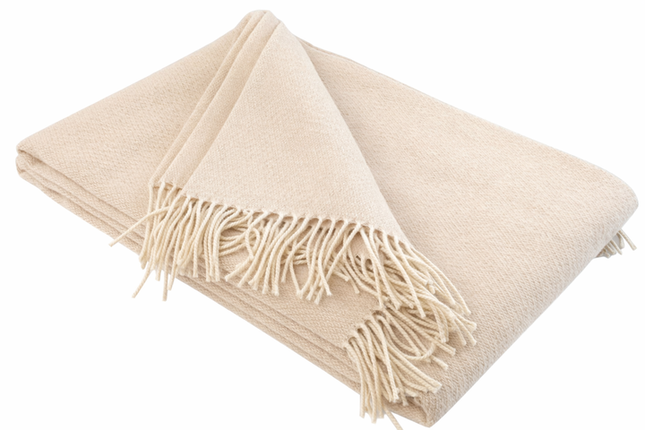 Plaid THOMAS con disegno a piccoli rombi Cashmere e Lana