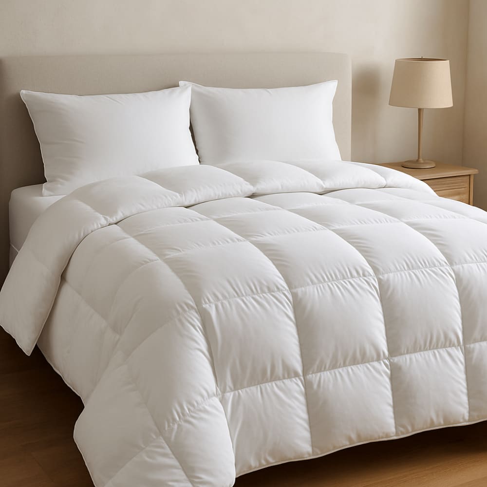 Piumone COCCOLA leggero con piumette e piumino 250x215 - CO.BI 208 € CoBi Cashmere