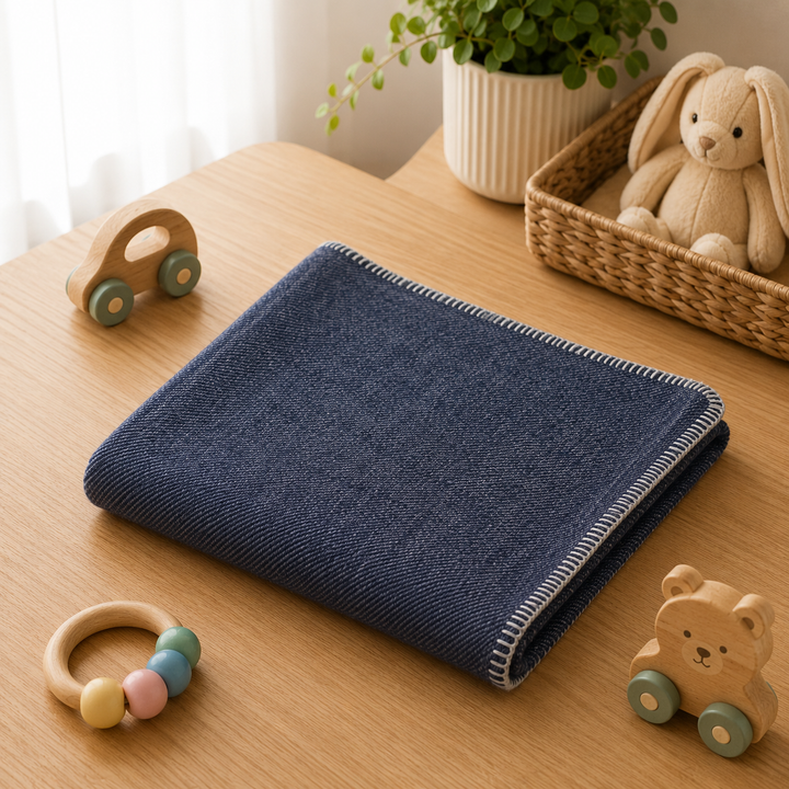 Copertina Leggera per culla o lettino Cashmere e Lana LUISA