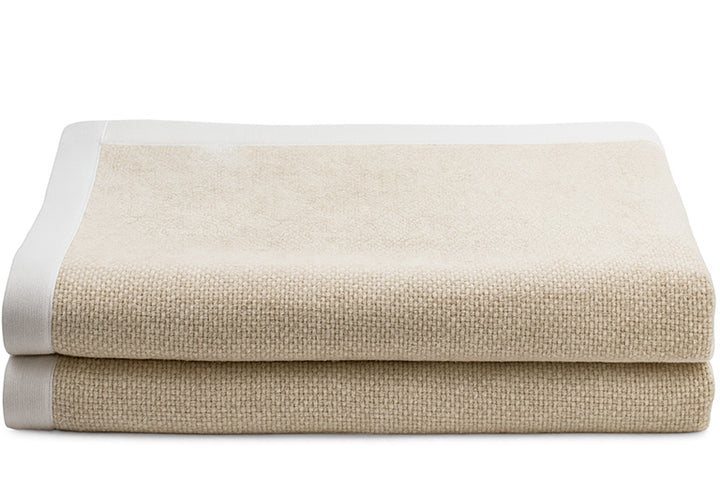 Coperta matrimoniale di Cashmere beige