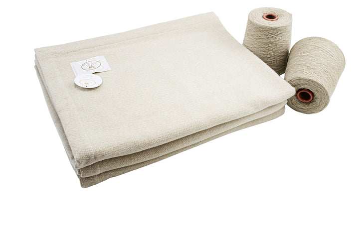 ALLEGRA BLANKET Wool and Linen