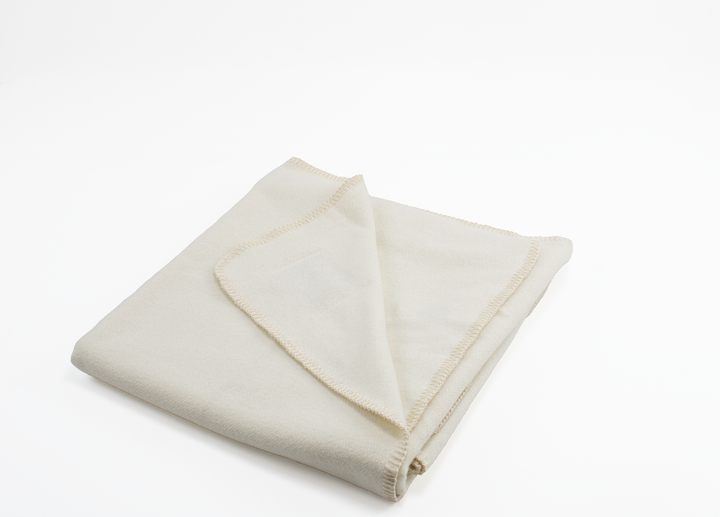 LADY BLANKET Cashmere and Silk with Whipstitch border