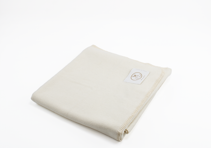 LADY BLANKET Cashmere and Silk with Whipstitch border