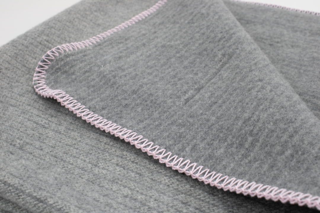 Copertina NOEMI Cashmere e Lana Grigio / Culla 75x110 - Coperte Baby Coperta per culla in - CO.BI 69 € CoBi