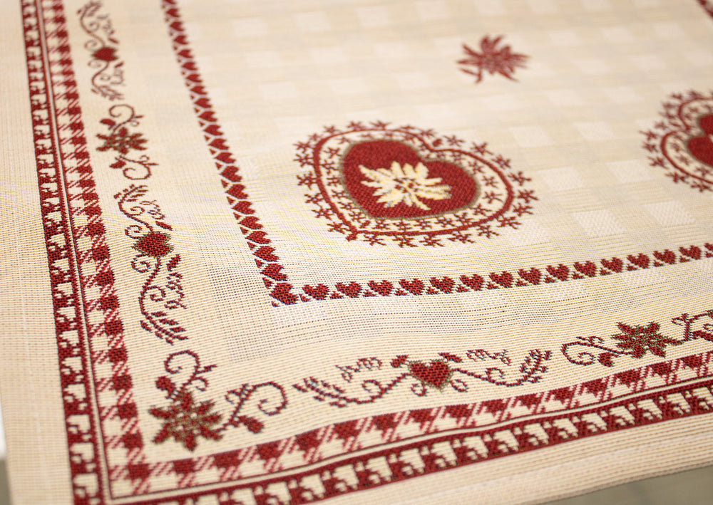 particolare cuori shabby chic