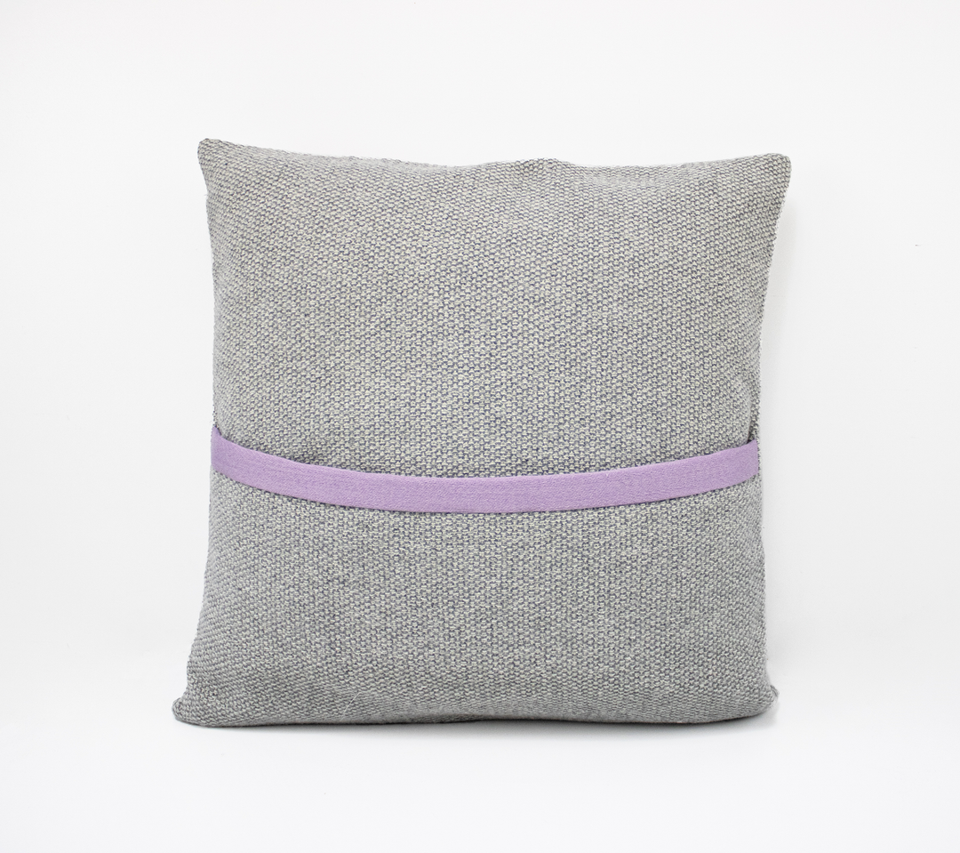 RIGHE CUSHION Cashmere and Wool