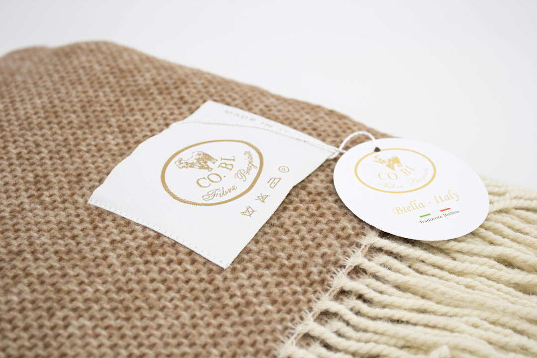 Throw FOREST Cashmere and Wool