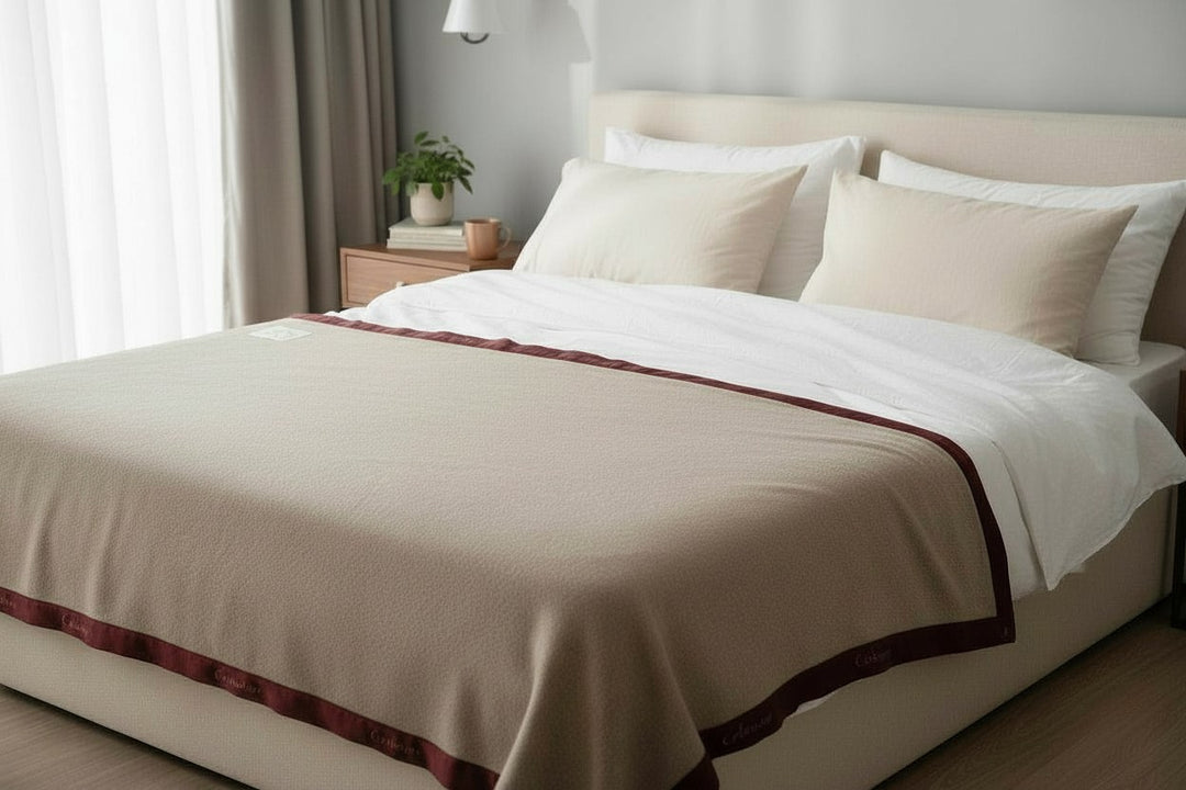 Coperta Frida di lana e Cashmere