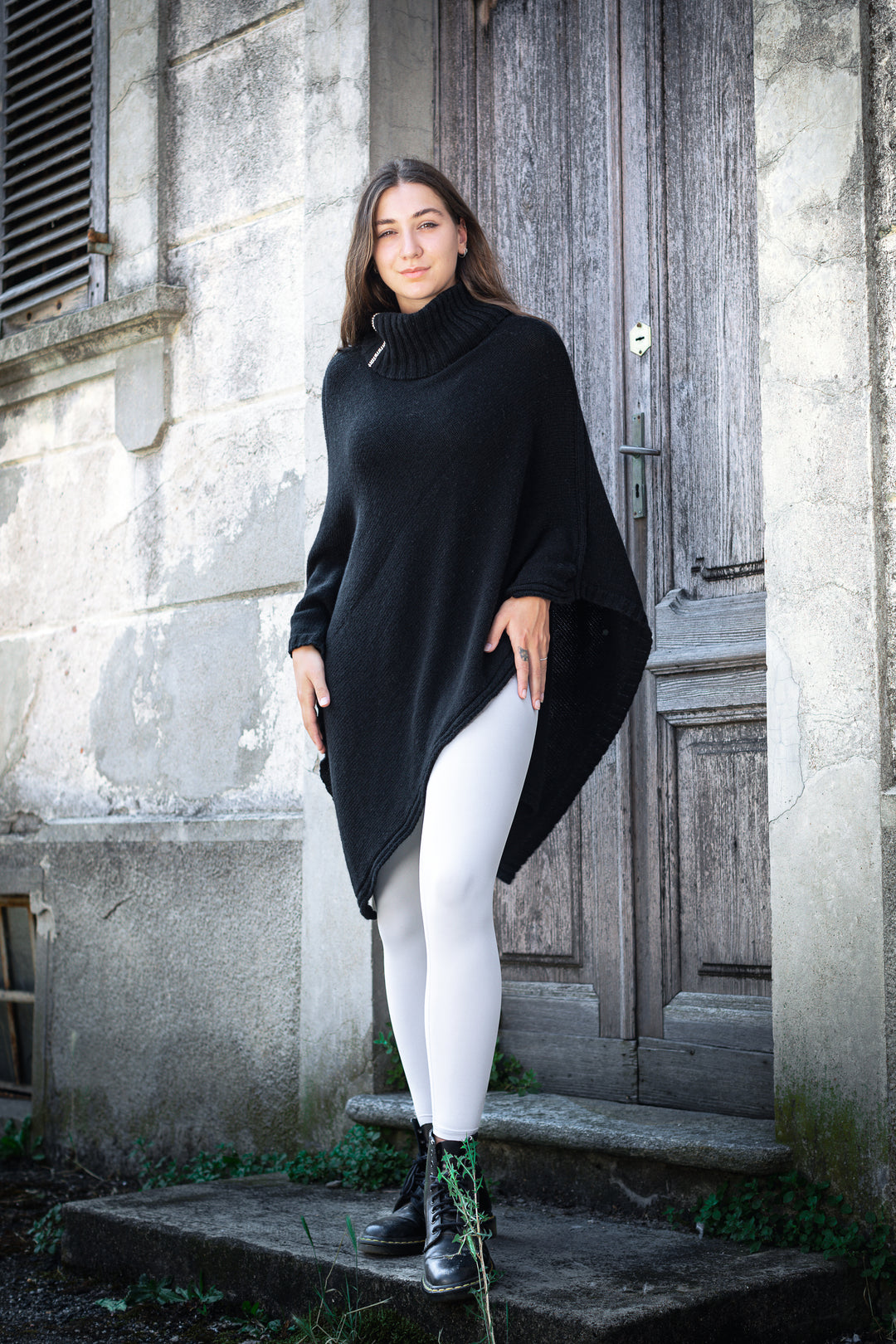 THE PONCHO Pure Cashmere