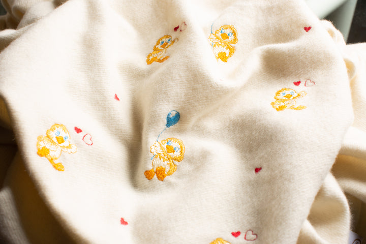 BLANKET PAPERINA Pure Cashmere