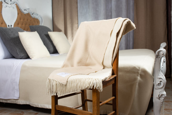 THROW DOUBLE Pure Cashmere
