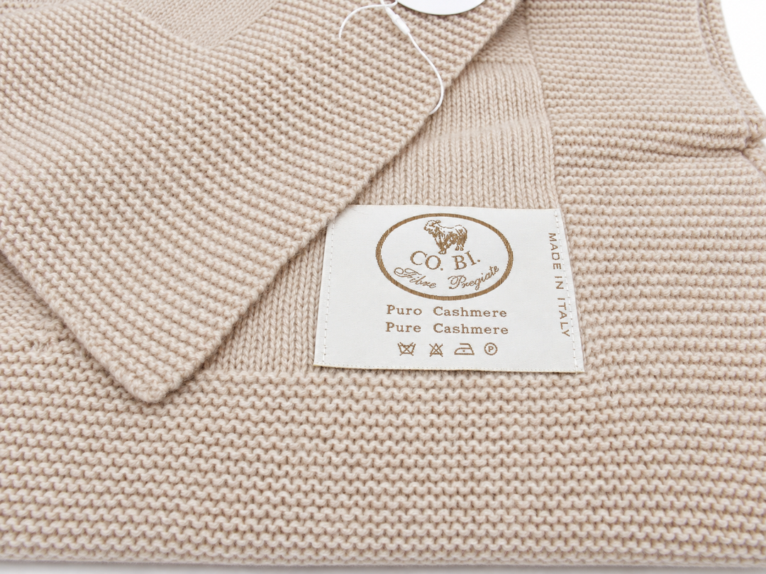 Knitted Throw NUVOLA Pure Cashmere