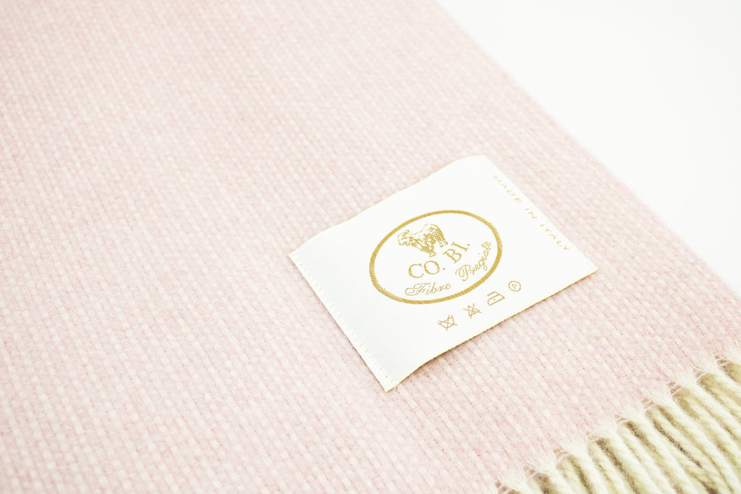 Particolare dell'armatura del  plaid rosa