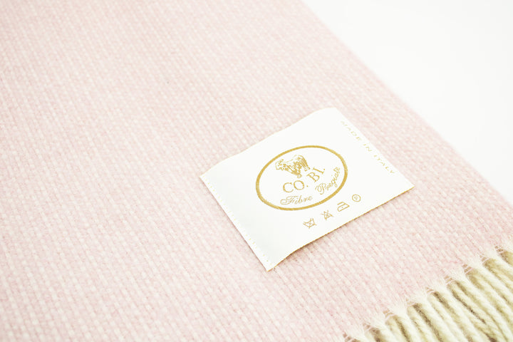 Particolare dell'armatura del  plaid rosa