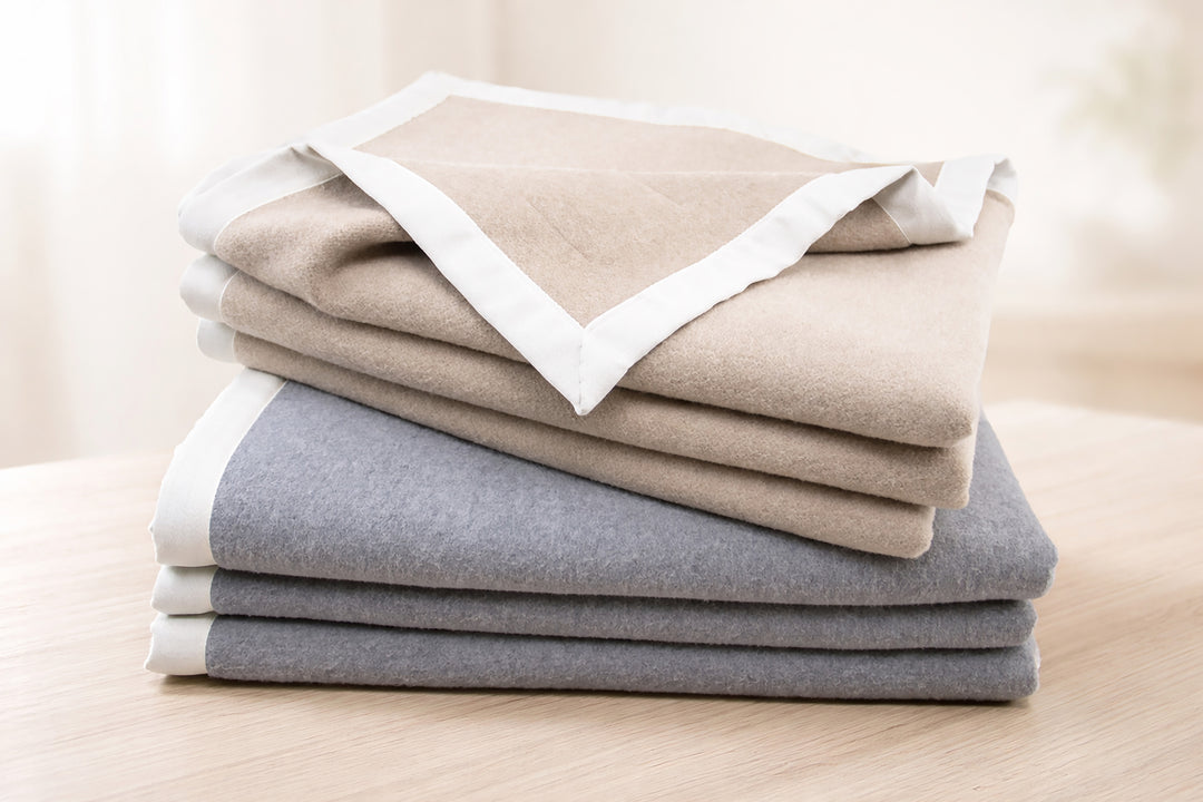 Coperte di pura lana merino pesanti invernali