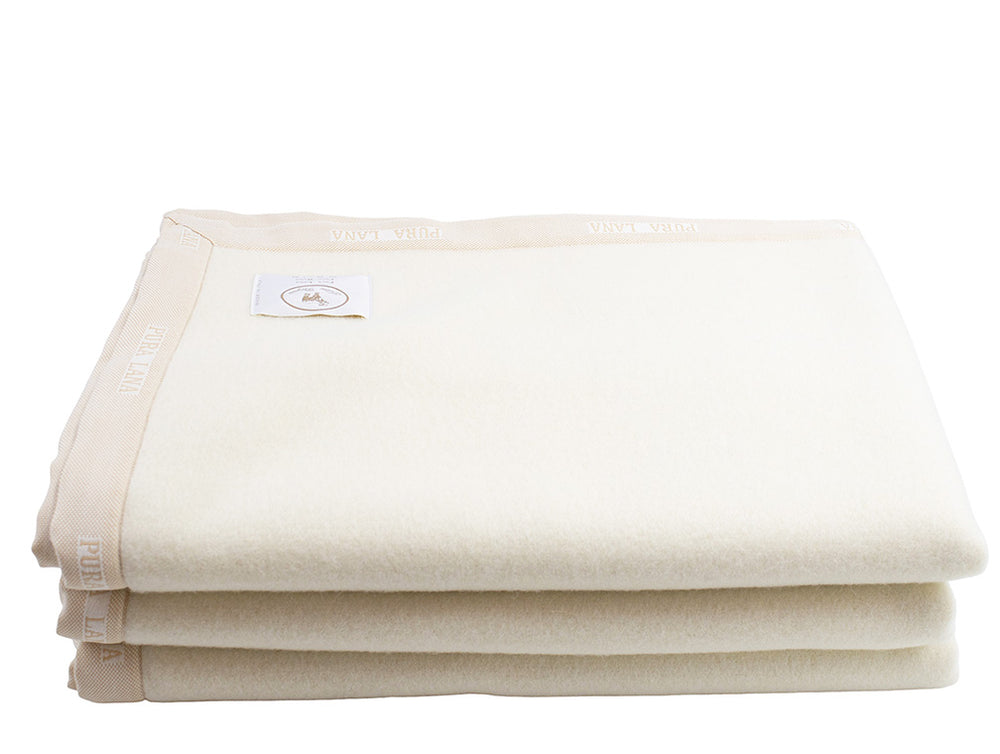 coperta matrimoniale invernale di lana