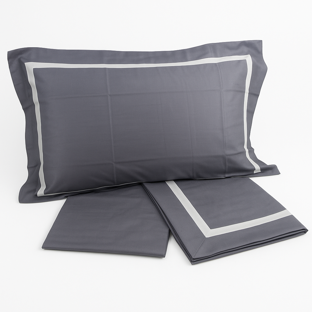Completo Lenzuola Raso Superior Cotone CAMILLA