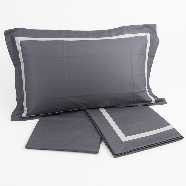 Completo Lenzuola Raso Superior Cotone CAMILLA