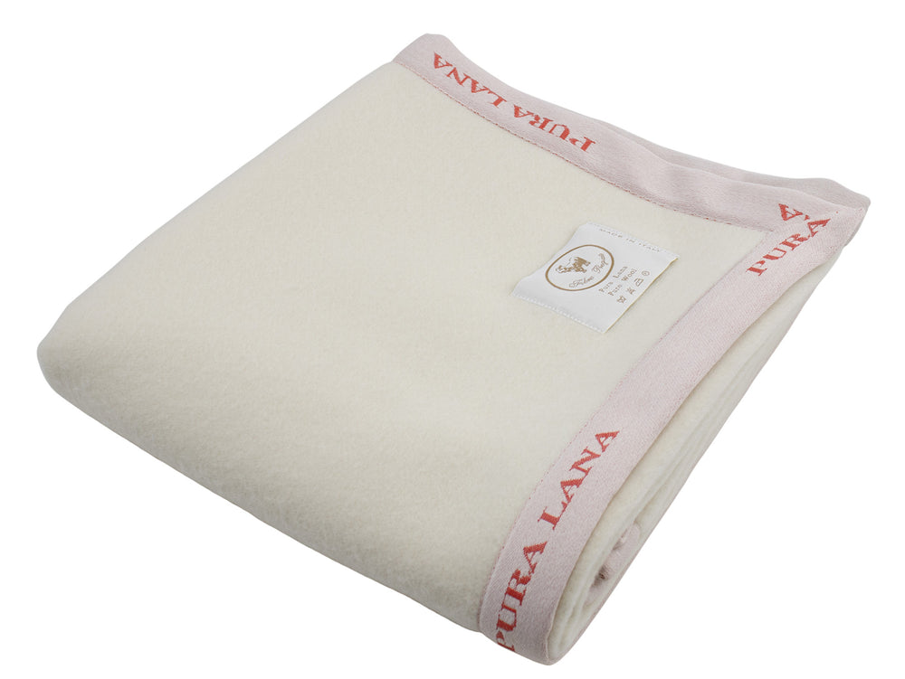 Copertina lettino di lana norvegese invernale