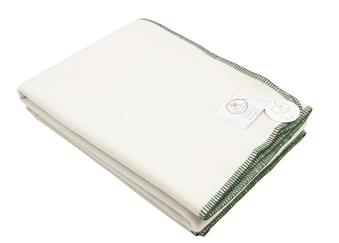 Plaid MIKY Punto cavallo Cashmere e Lana