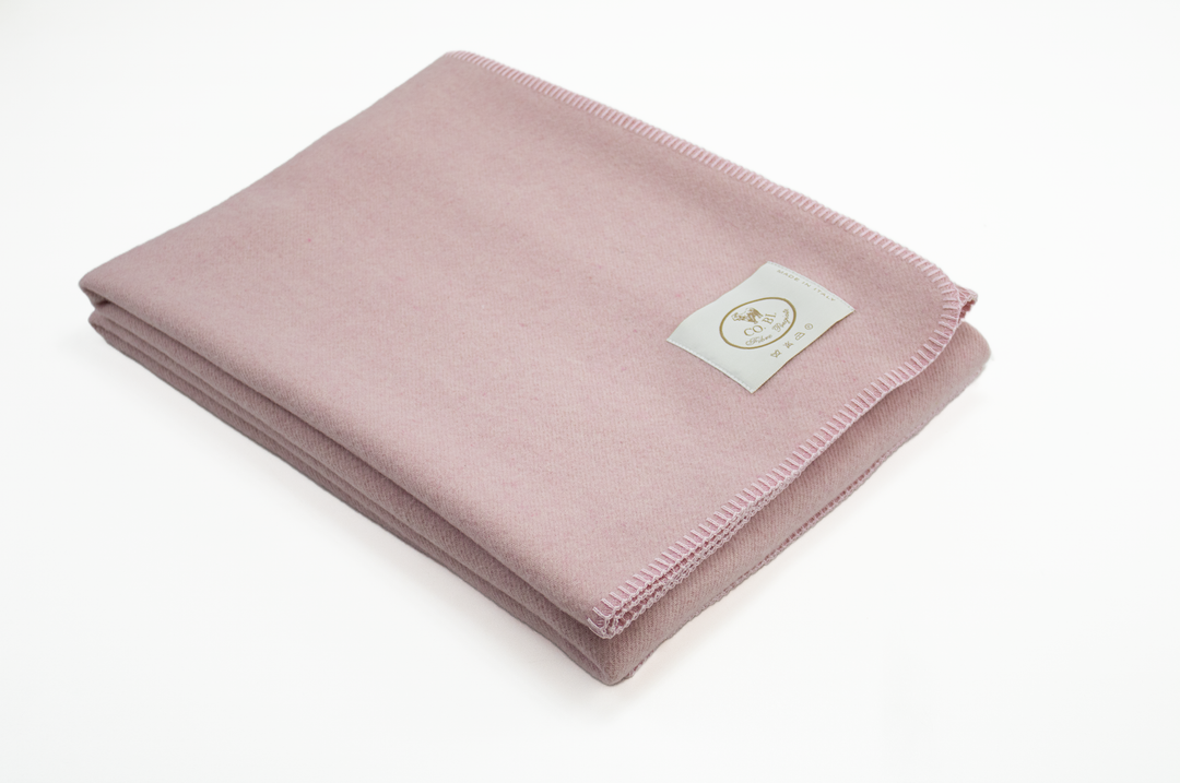 THROW VALENTINA Wool and Natural Viscose 