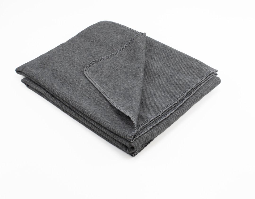 THROW VALENTINA Wool and Natural Viscose 