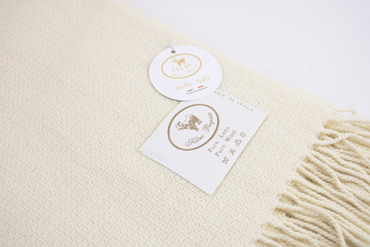 Particolare plaid pura lana