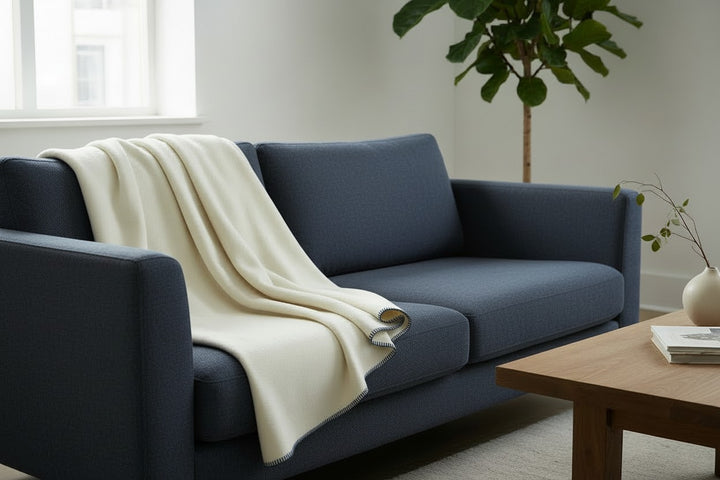 Plaid JENNY Punto cavallo Puro Cashmere