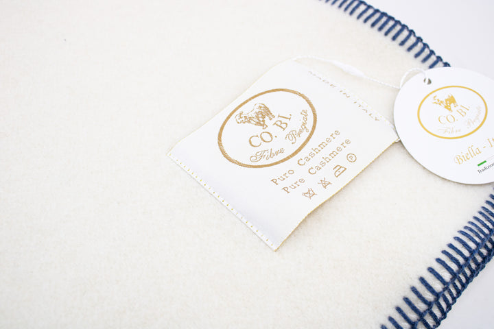 Plaid JENNY Punto cavallo Puro Cashmere